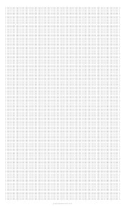 1/10 Dot Grid Paper (Legal)