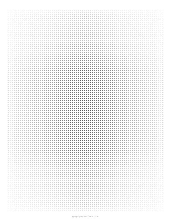 1/10 Dot Grid Paper