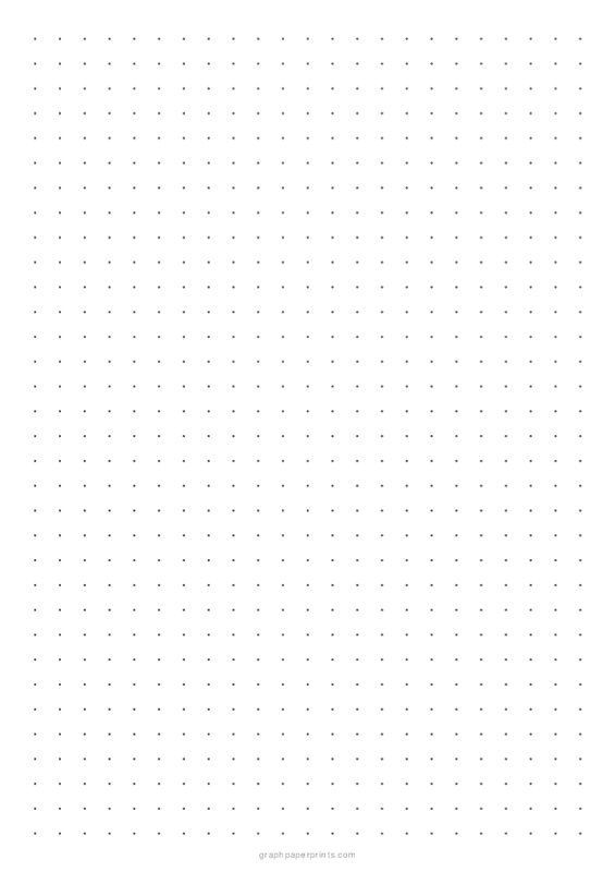 1/3 Dot Grid Paper (A4)