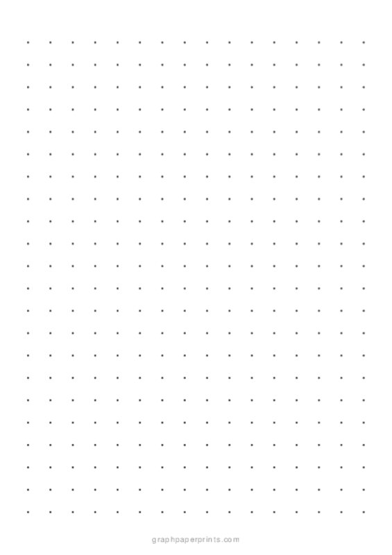 1/3 Dot Grid Paper (A5)