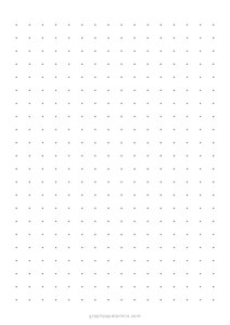 1/3 Dot Grid Paper (A5)