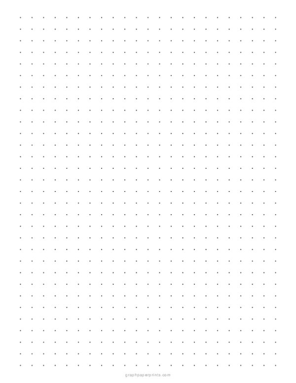1/3 Dot Grid Paper