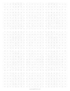 1/3 Dot Grid Paper