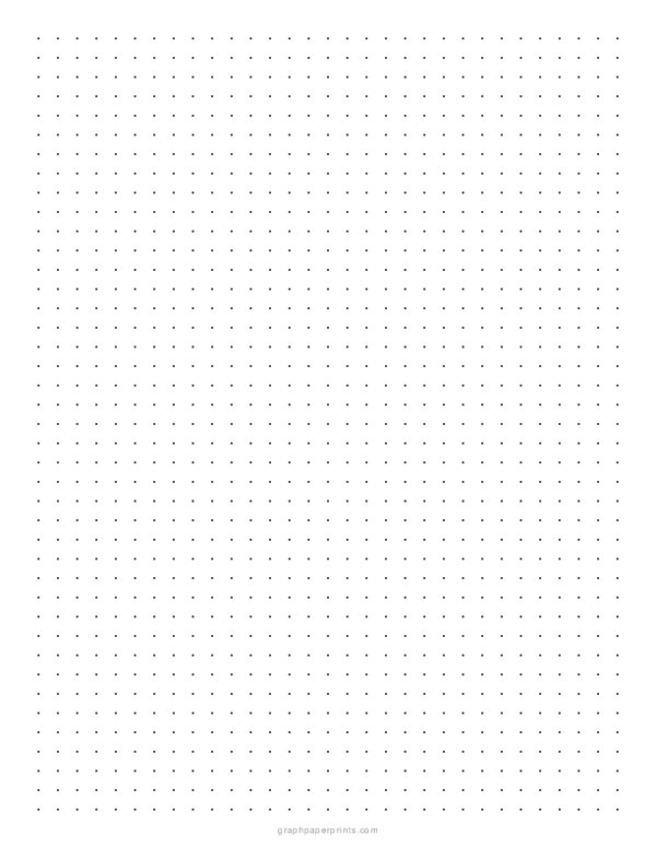 1/4 Dot Grid Paper
