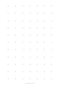 1 Dot Grid Paper (A4)