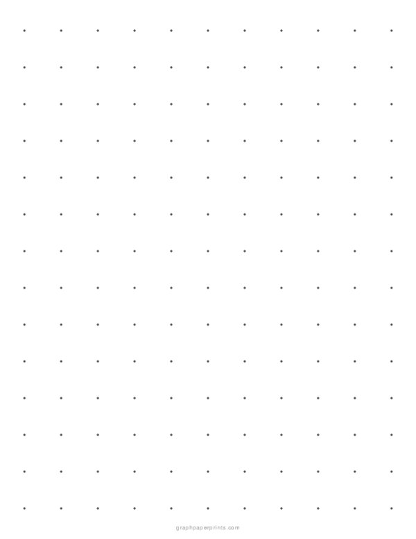 3/4 Dot Grid Paper