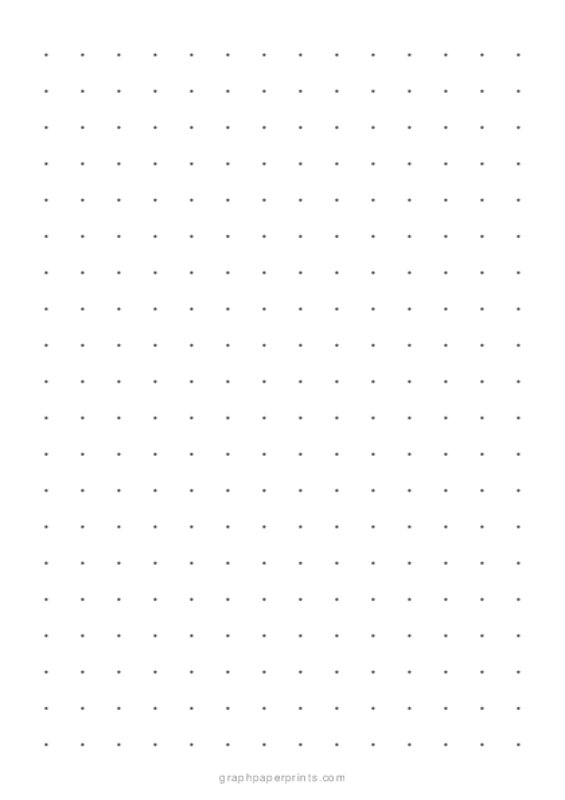 3/8 Dot Grid Paper (A5)