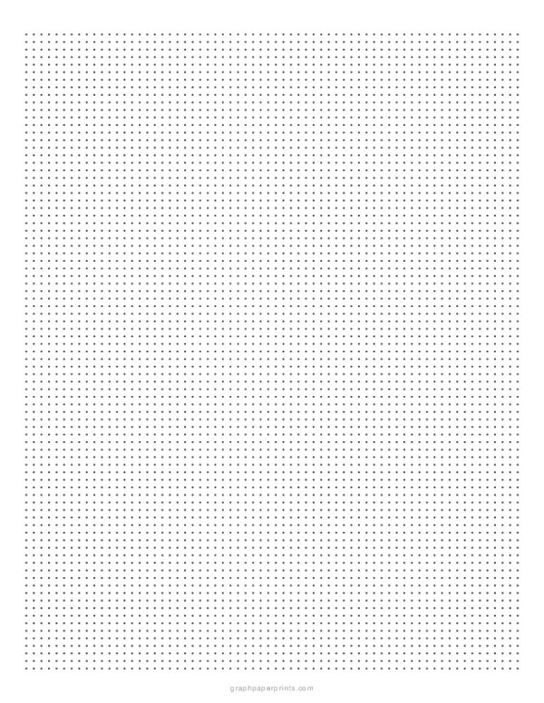 3 mm Dot Grid Paper
