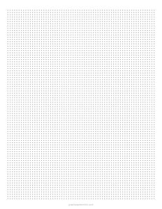 3 mm Dot Grid Paper