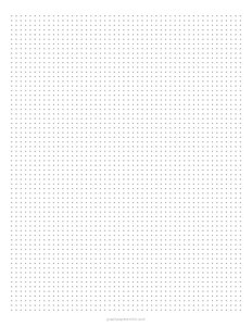 4 mm Dot Grid Paper