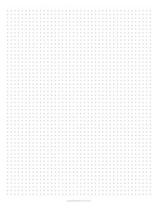 5 mm Dot Grid Paper