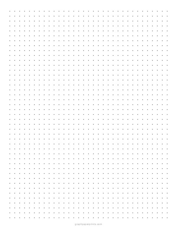 6 mm Dot Grid Paper