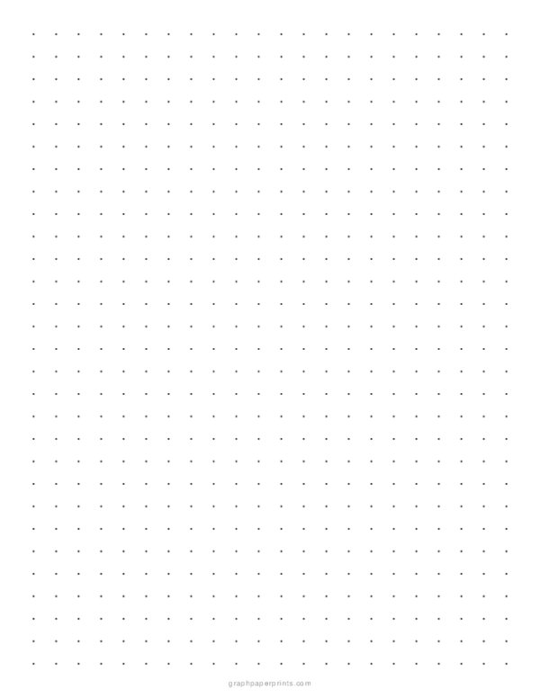 9 mm Dot Grid Paper