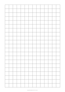 1/2 Square Grid Paper (A4)