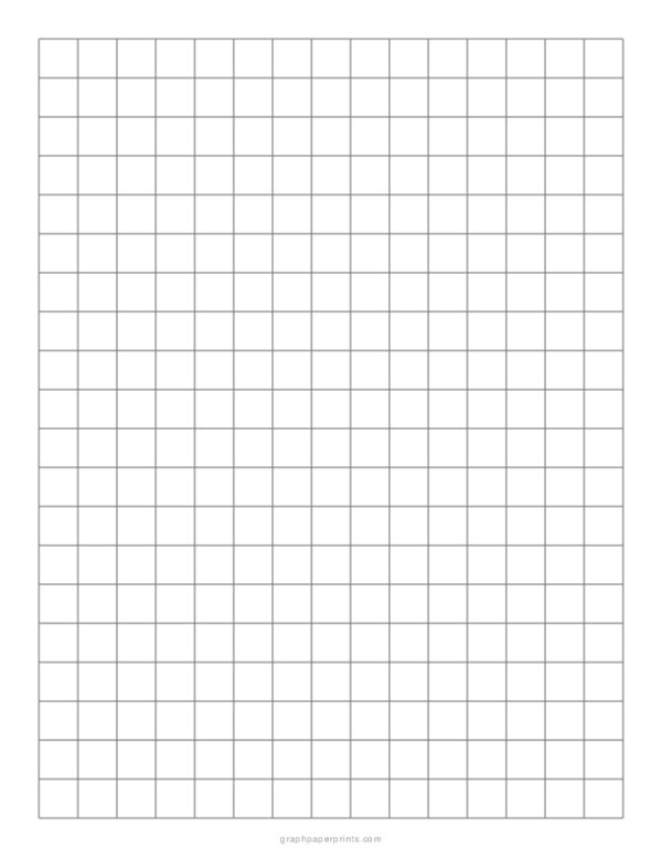 1/2 Square Grid Paper