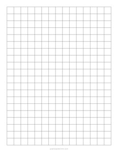 1/2 Square Grid Paper