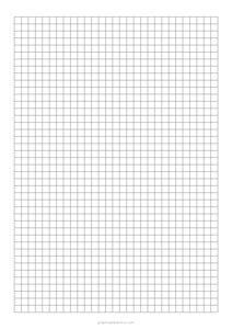 1/4 Square Grid Paper (A4)