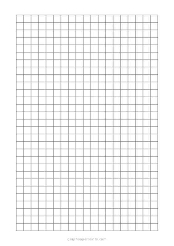 1/4 Square Grid Paper (A5)