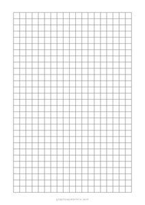 1/4 Square Grid Paper (A5)